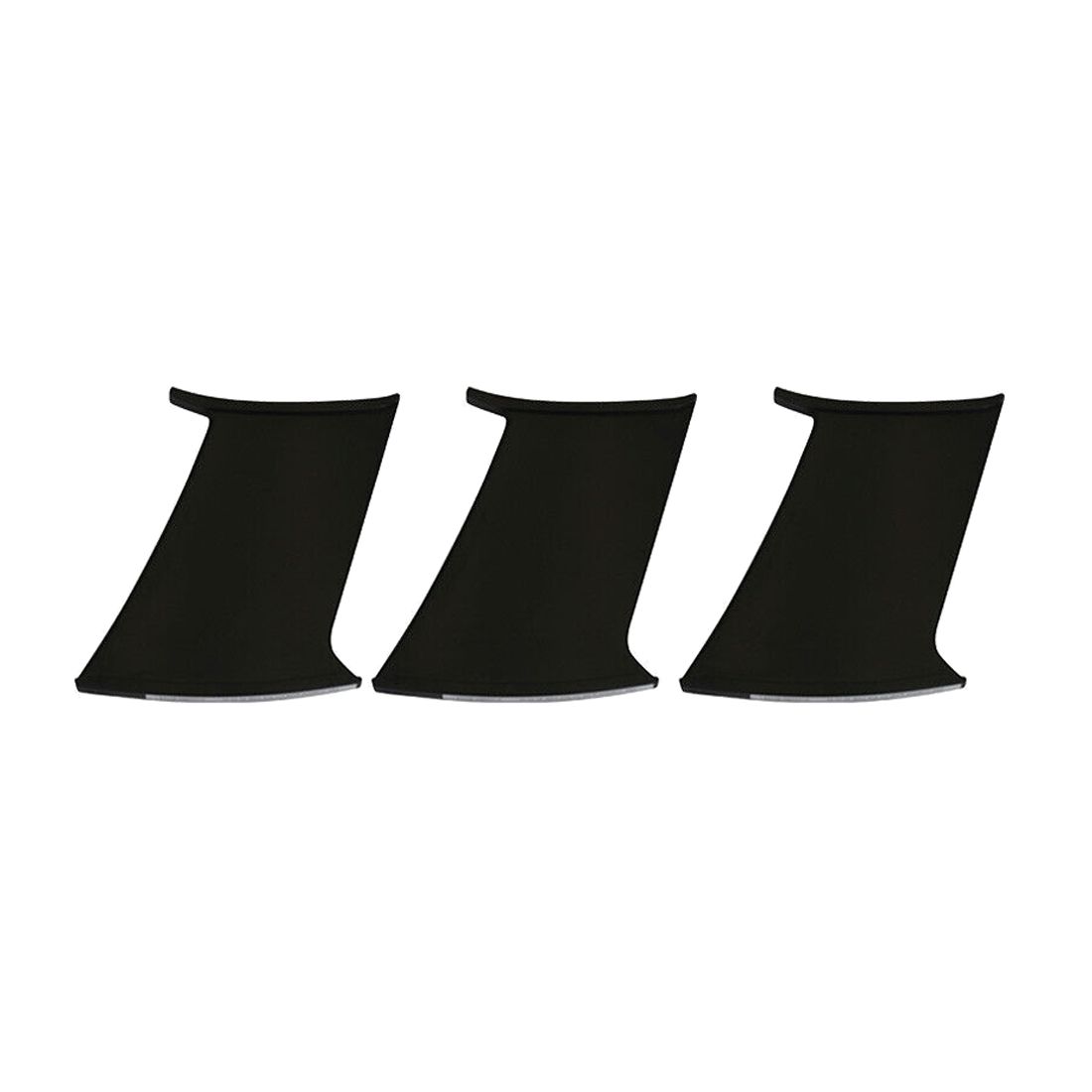 For 02-07 Impreza 3PC For 02-07 Impreza ABS Trunk Spoiler Wing Stabilizer Add On