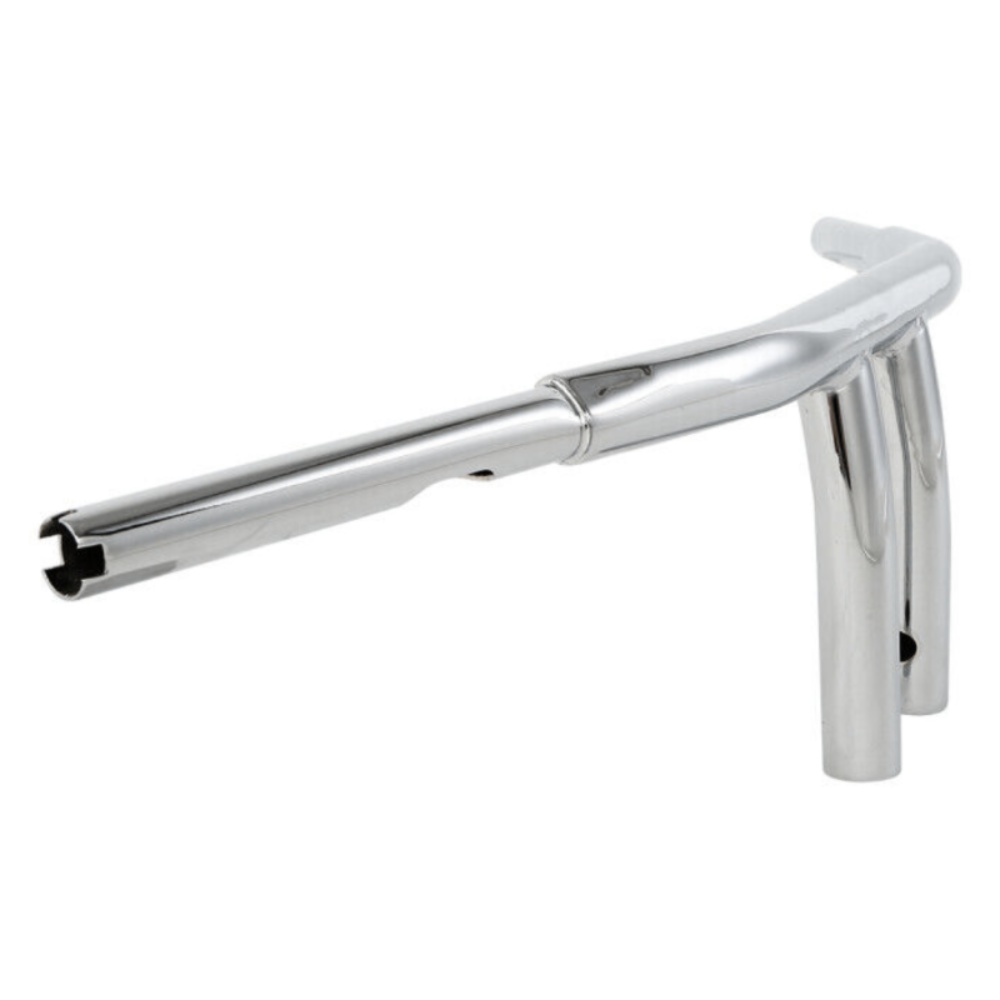 Chrome 1-1/4" Fat 8"Rise T-Bar Handlebar For Harley-Davidson Road Drag Bar