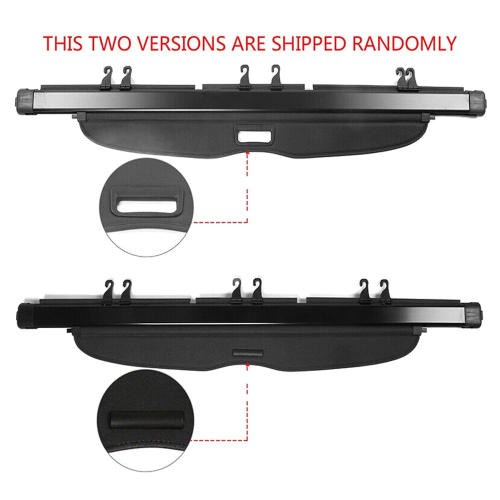Fits 07-11 Honda CRV Black Retractable Rear Trunk Cover OE Factory Style