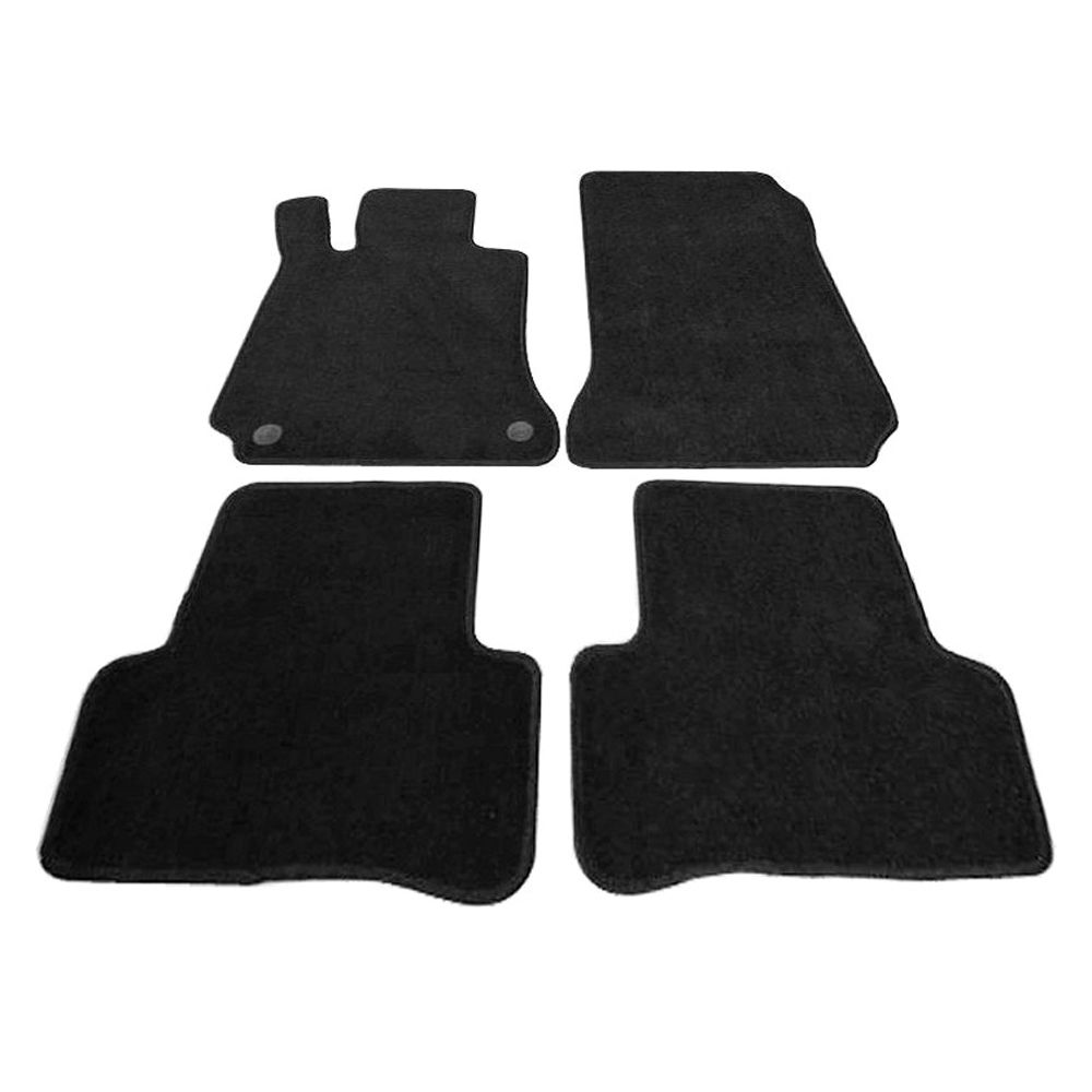 For 08-11 C300 4Matic Luxury W204 OE Factory Fitment Nylon Floor Mats Black
