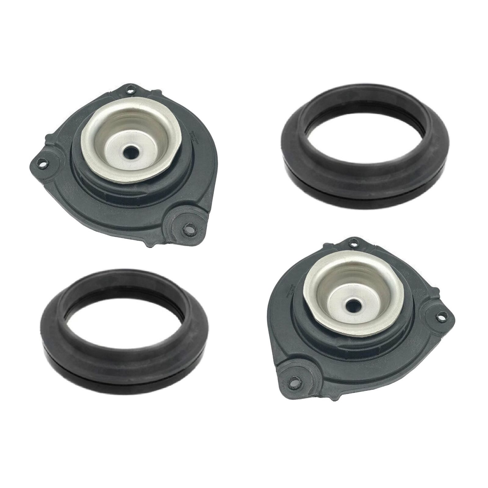 Strut Mount Set Front For 2007-2012 3 Mazdaspeed Hatchback Left+Right + Bearing