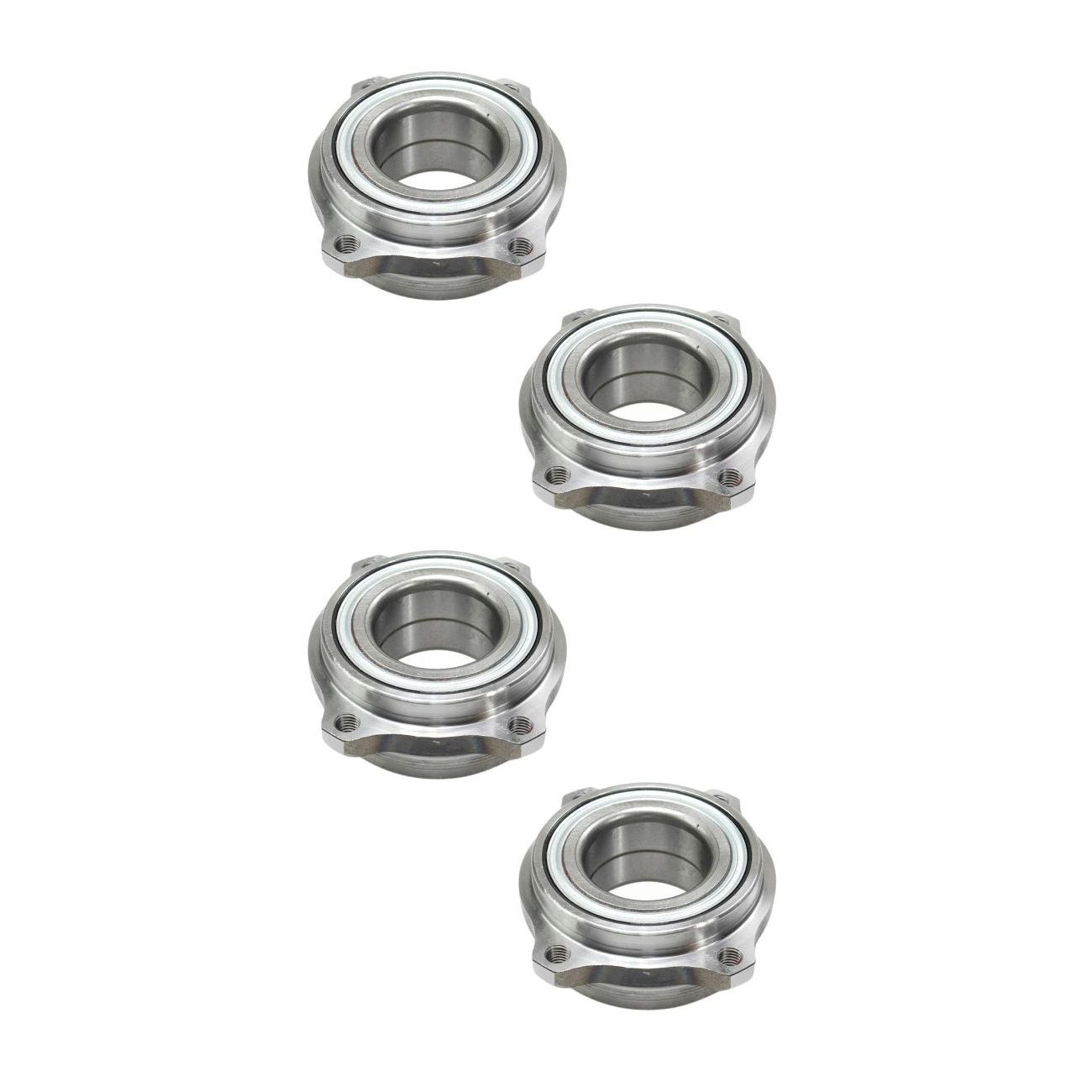 2 Sets Of - Rear Wheel Bearing & Hub Assembly Left/Right For Mercedes-Benz