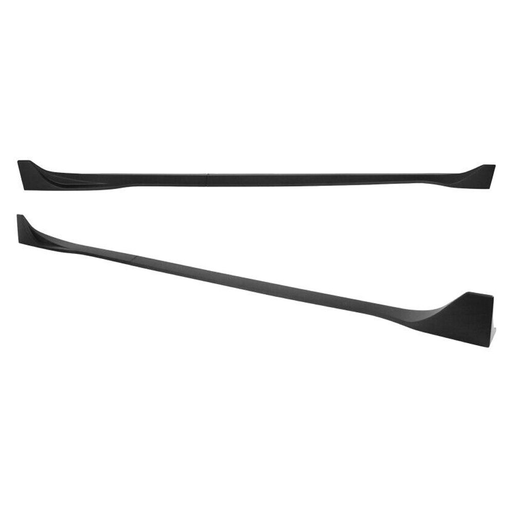 For Tesla 17-23 Tesla Model 3 Side Skirt Rocker Panel Extension Lip Matte Black