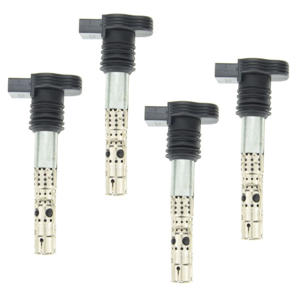 4x Ignition Coils For Audi Volkswagen 1.8L
