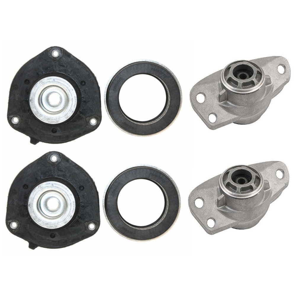 Front And Rear Susp Strut Mounts Kit For Beetle GTI Golf Jetta R Rabbit