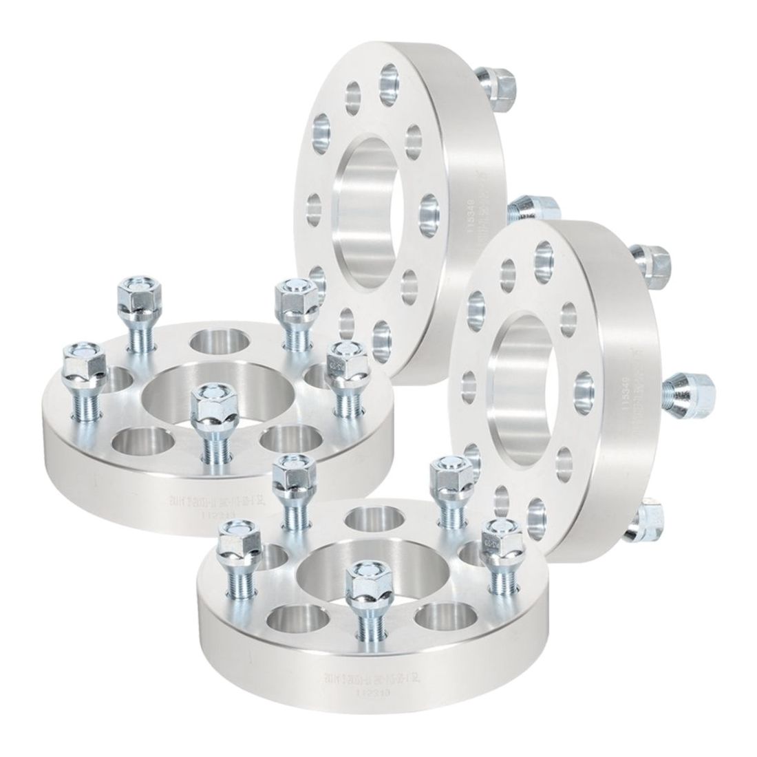 Full Set 1.5" 5x5.5 To 5x5 Wheel Spacers Adapter For Ram 1500 Ford F-150 Dakota