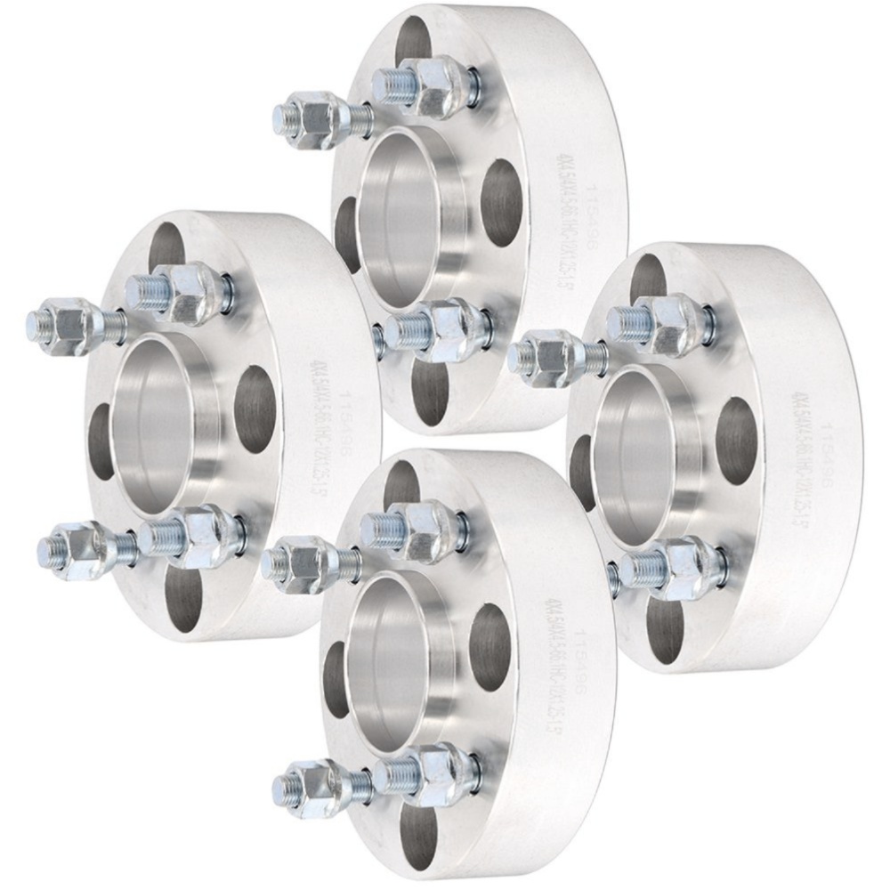 4pcs 1.5" 4x4.5 To 4x4.5 12x1.25 Studs Wheel Spacers For INFINITI Nissan