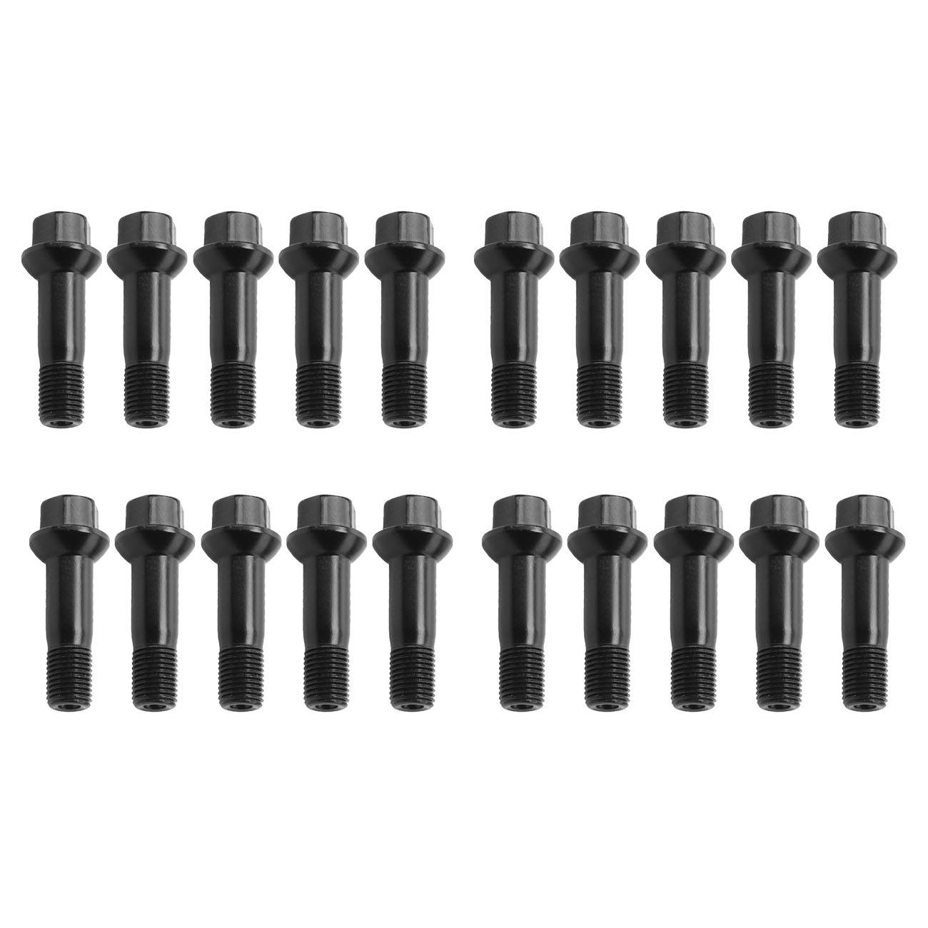 20 PCS For Mercedes Benz ML350 S500 S550 CL500 GL450 Wheel Lug Bolts Nuts Kit