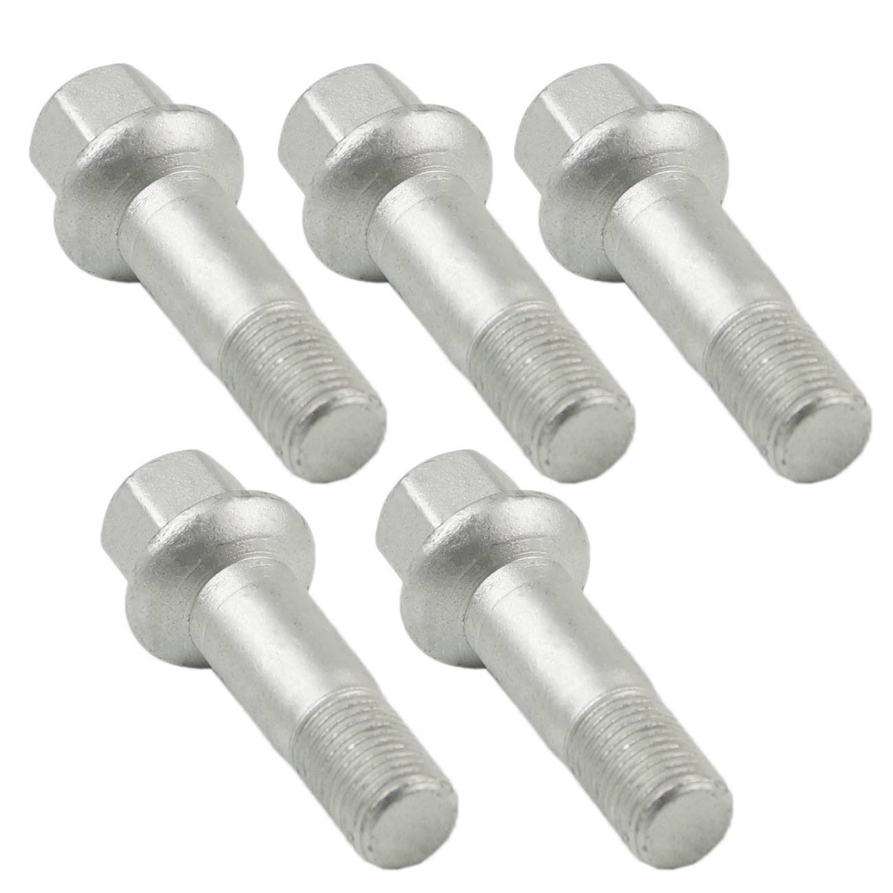 5pcs Wheel Lug Bolts Nuts KIT For Mercedes-Benz W220 W204 W164 W251 0009905307