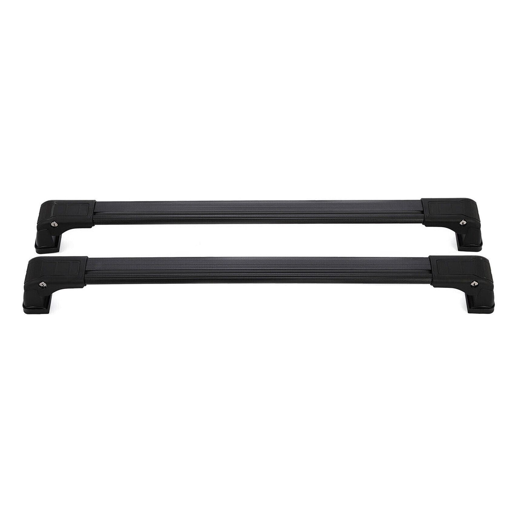 2Pcs For 07-15 5 Grand Touring Aluminum Roof Rack Cross Bars Cross Rail Black