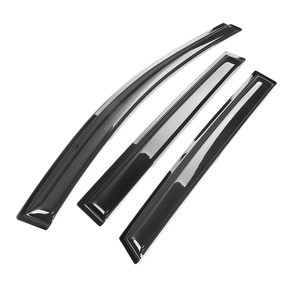 Fit 13-19 Ford Escape AcrylicTape On Window Visors Sun Rain Guard Deflector 4PC