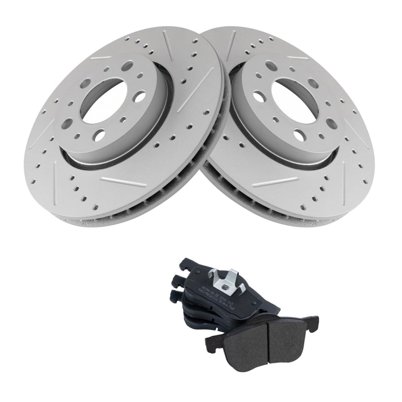 For 2004-2006 Volvo S80 2.5T AWD Sedan Front Brake Pad & Rotor Kit