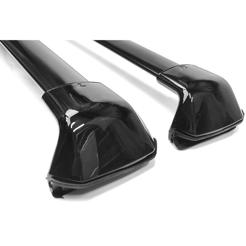 CRV Roof Rack Cross Bar Side Rail Luggage OE Style Black