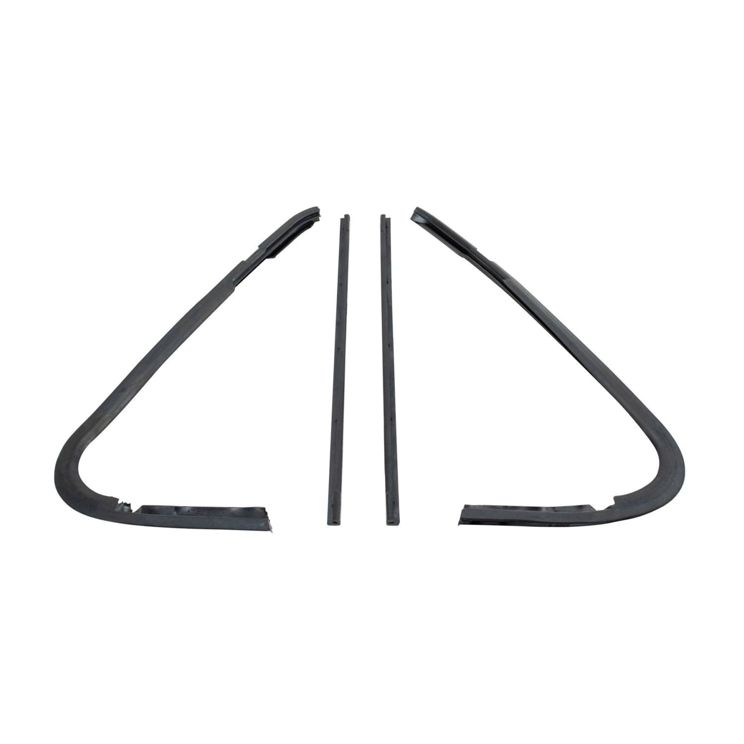 For 1961-1966 Ford F-100 Base Standard Cab Pickup Vent Window Weatherstrip Kit