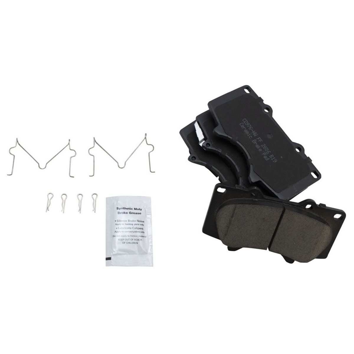 Front & Rear Posi Ceramic Brake Pad & Rotor Kit For Toyota Truck SUV