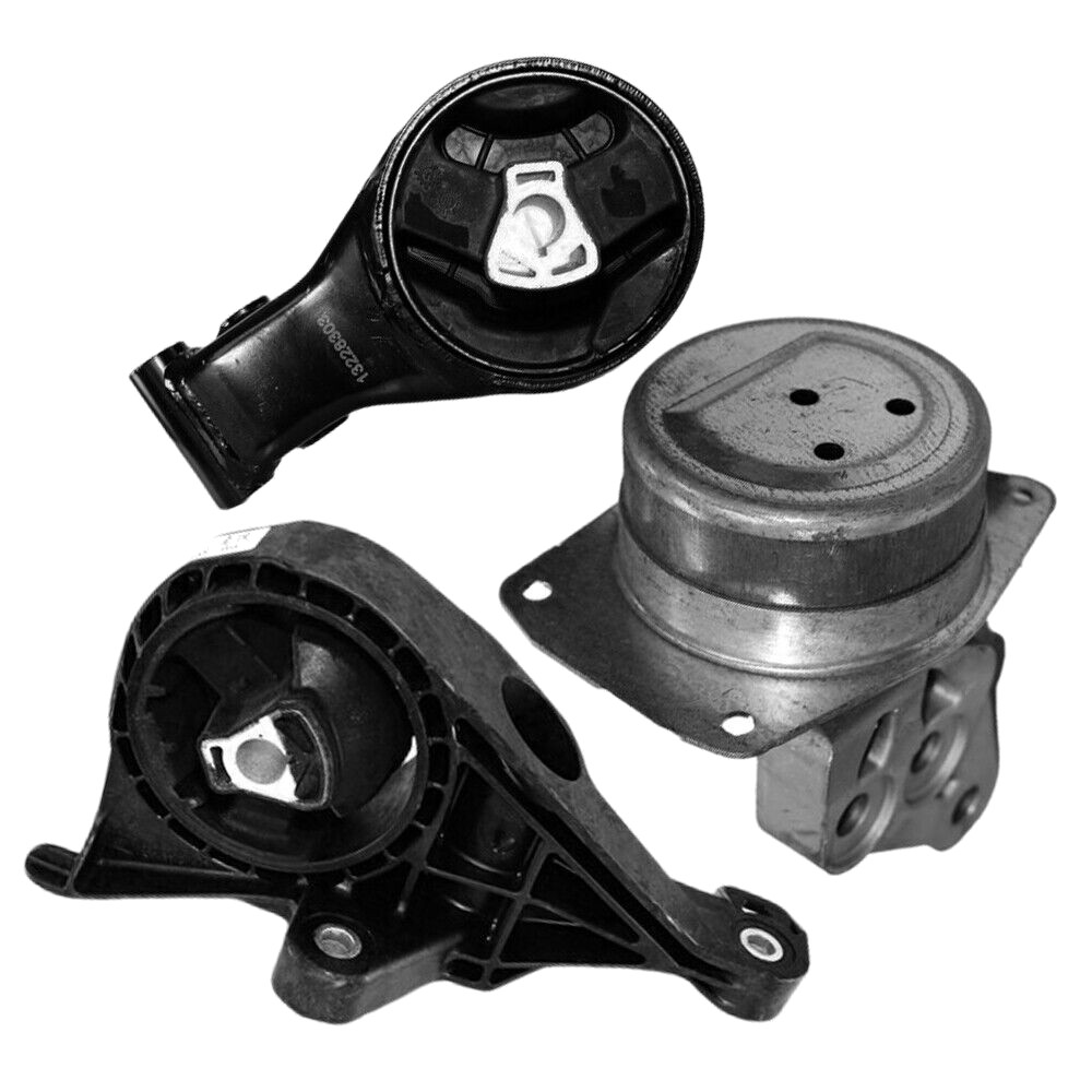 Front, Left & Rear Auto. Transmission Mounts 3Pcs Set 3.0