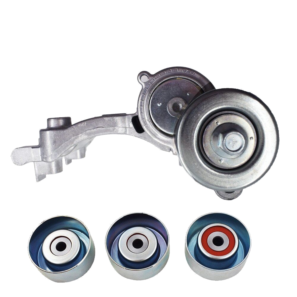 For Toyota 2005-2015 Toyota Tacoma Tundra 4.0 V6 Drive Belt Tensioner & 3 Pulley
