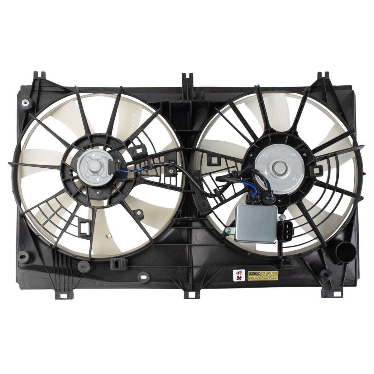 For 2016-2017 Lexus GS200t Base Sedan Engine Radiator Dual Cooling Fan Assembly