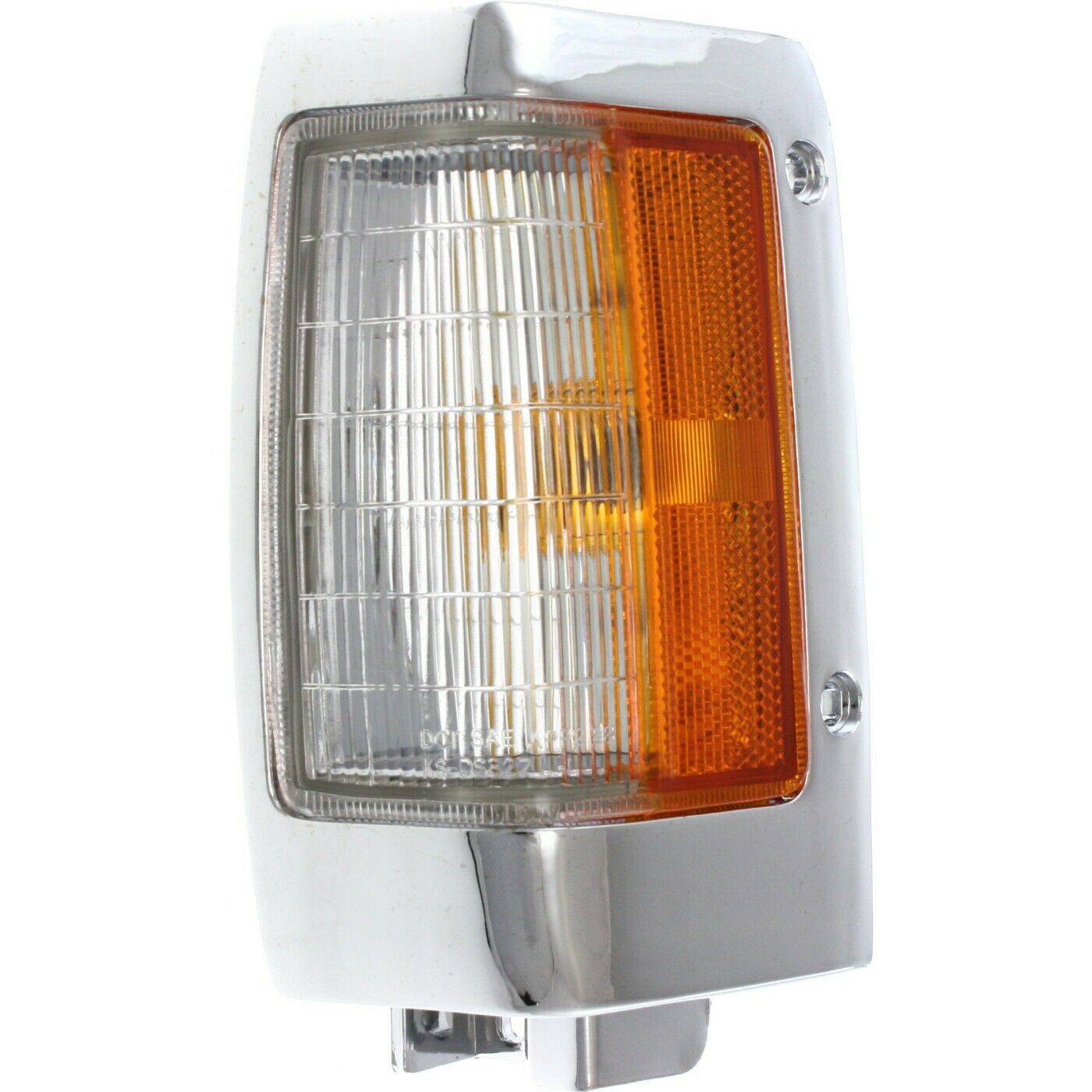 Chrome Parking Corner Side Marker Signal Light Lamp Pair Set For D21 Pickup