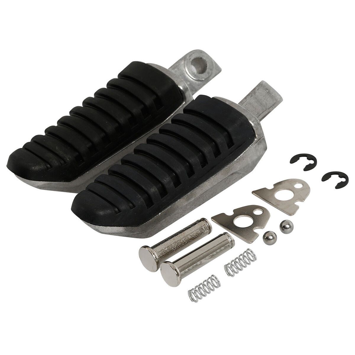 Rear Passenger Footrests Foot Pegs For 08-12 Hayabusa Gsx650 Gsx1250 Gsx1300R