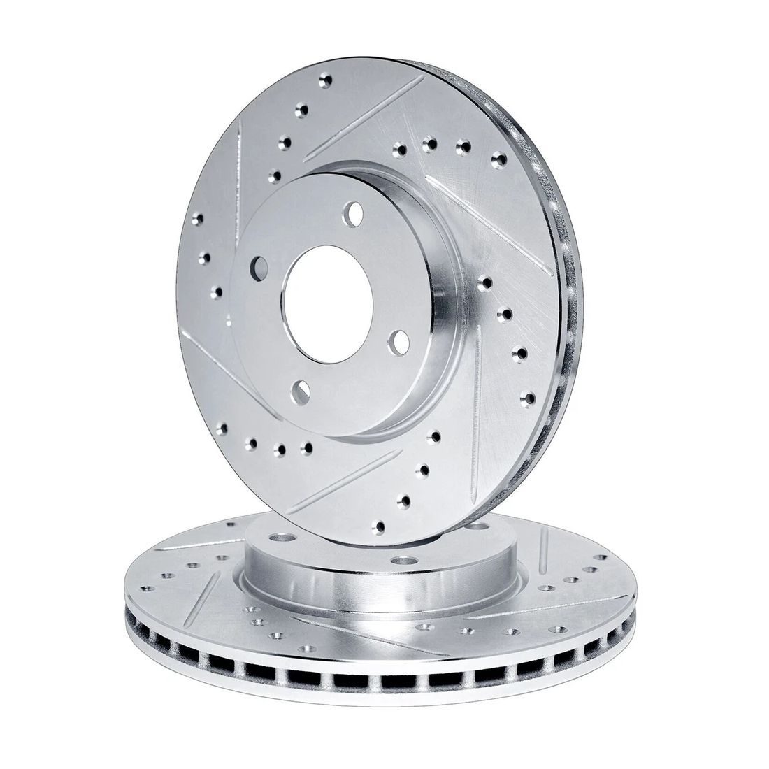 For Isuzu Impulse 1991-1992 Drilled & Slotted Front Brake Rotor Set