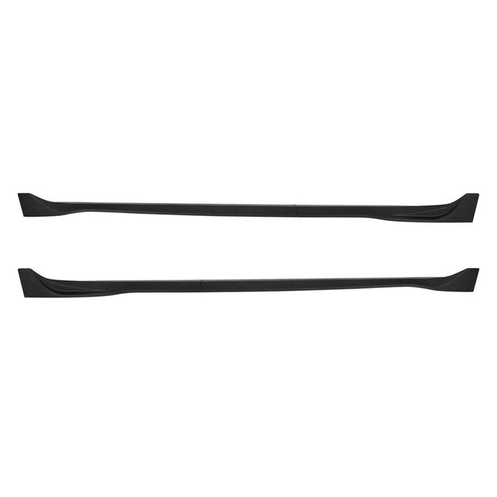 For Tesla 17-23 Tesla Model 3 Side Skirt Rocker Panel Extension Lip Matte Black