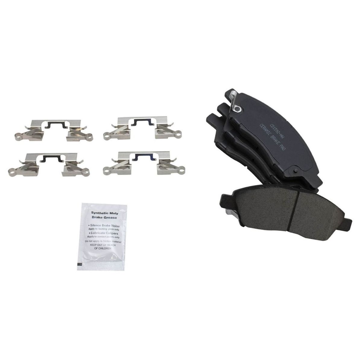 For 2012-2018 Nissan Versa Sedan Front Premium Ceramic Brake Pad & Rotor Kit W/