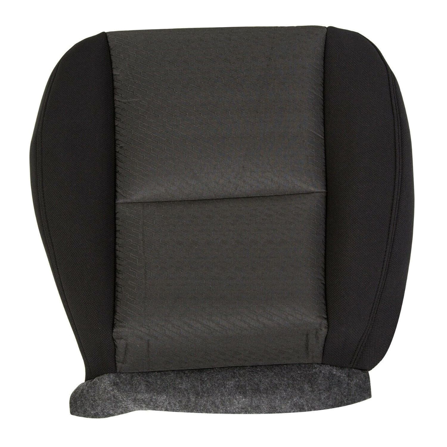 For Cadillac Chevrolet GMC Drivers Seat Bottom Cover Black