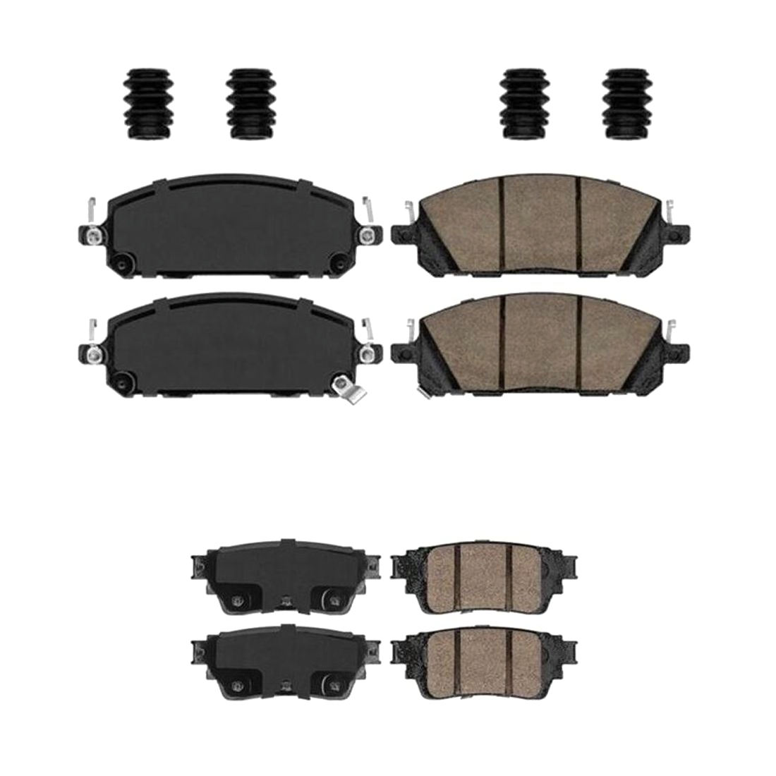Ceramic Front Rear Disc Brake Pads For Infiniti QX60 Pathfinder 2022 2023 2024