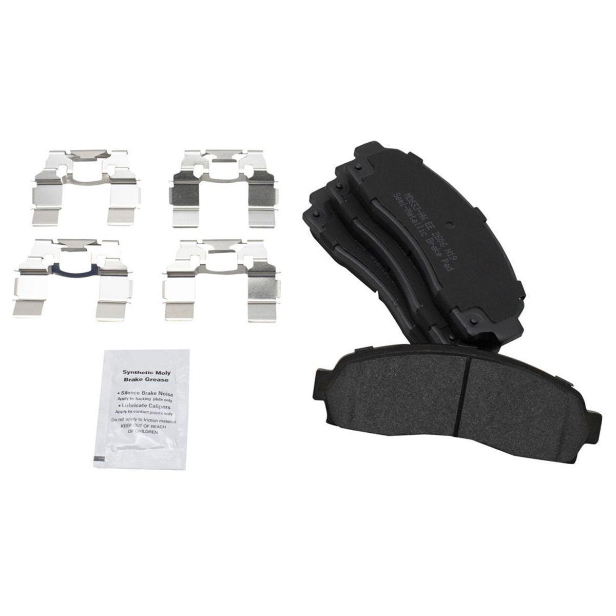 Front Posi Semi Metallic Brake Pad Rotor Kit For Explorer Sport Trac SUV