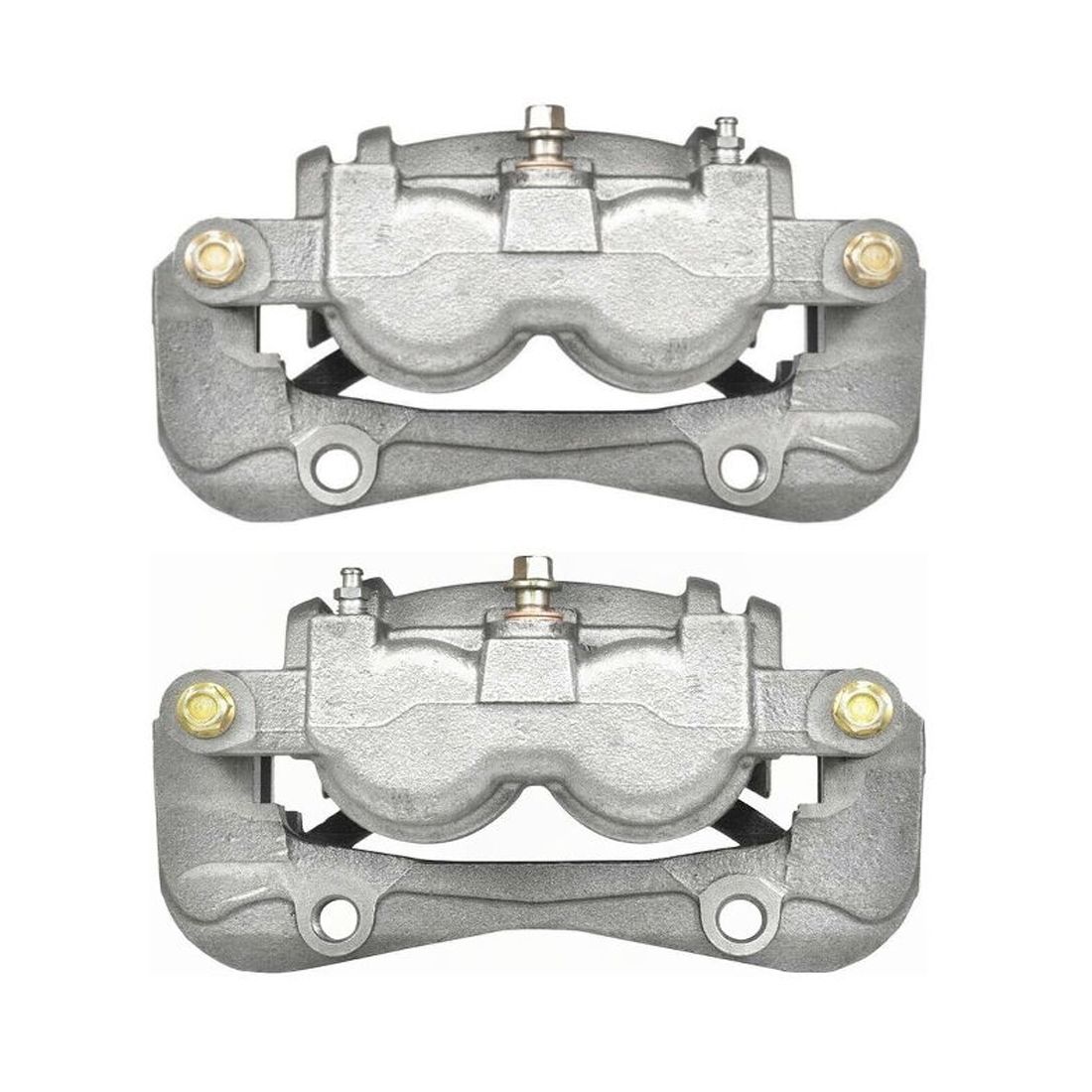 2pcs Front LH&RH Brake Caliper W/ Bracket For Chevrolet GMC Isuzu Pontiac