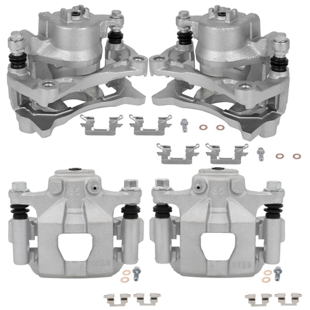 Front And Rear Brake Calipers Kit For 2013-2018 Altima Sedan 2013 Altima Coupe