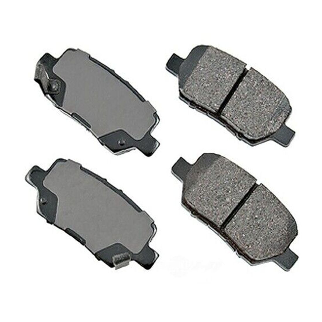 For 2005-2012 Acura RL Base Sedan Disc Brake Pad Set-Ultra Ceramic Pads Rear