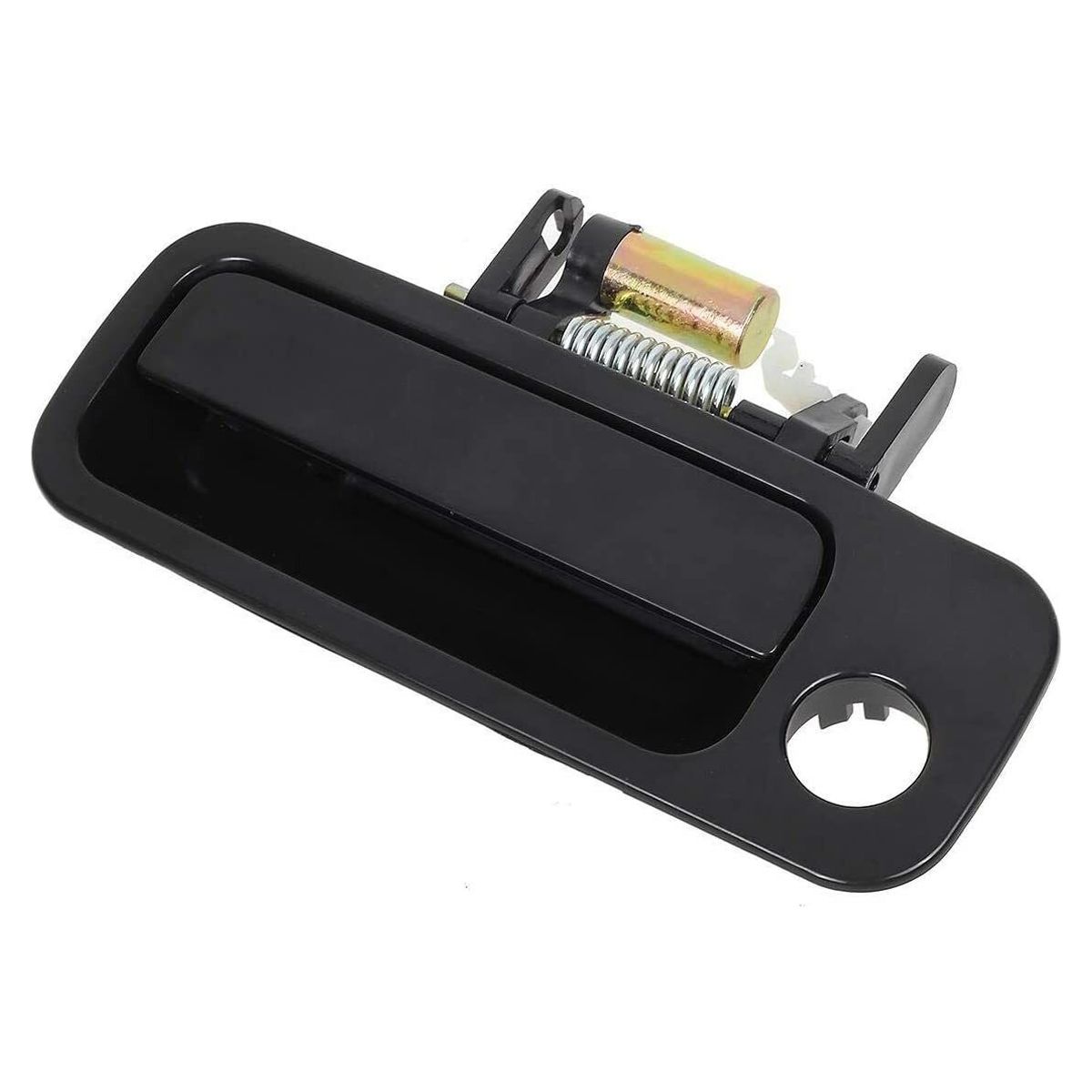 LH Driver Side Front Outside Door Handle BLACK For 1997-2001 Toyota Camry