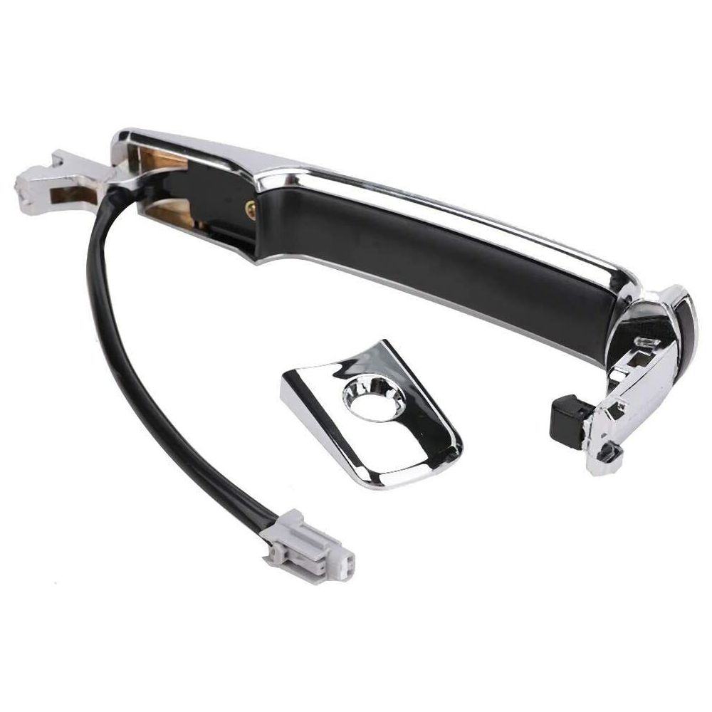 Front Rear Left Driver Outside Chrome Door Handle For 14-15 Rogue Select Entry