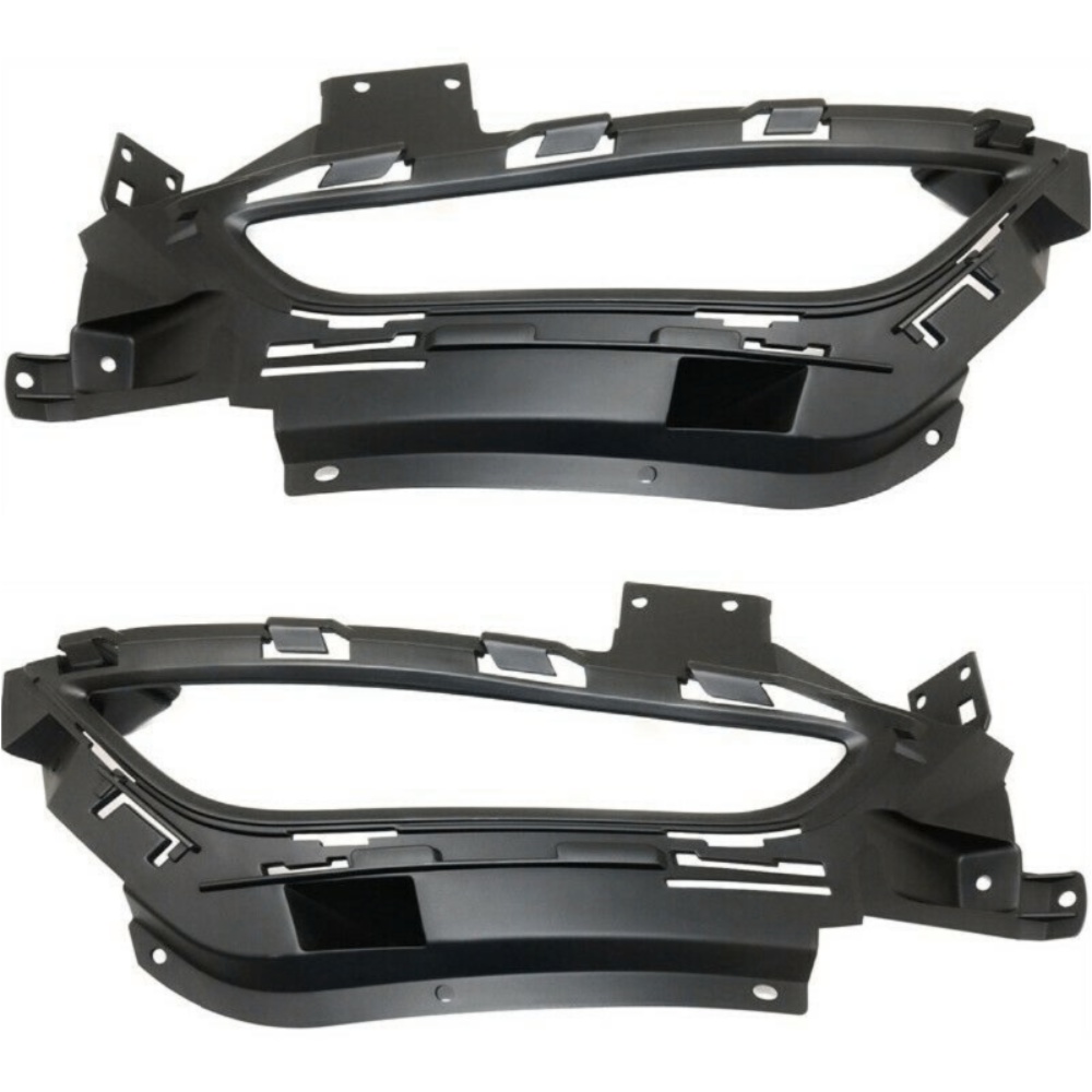 Fog Light Trim For Chrysler 2015-2017 200 Sedan Set Of 2 LH And RH Textured