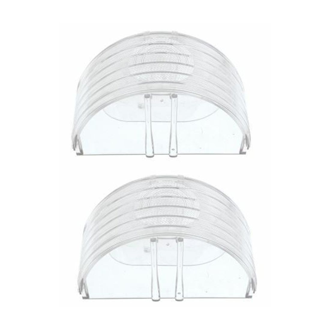 Backup Light Lens Set For 1955 Chevy Bel Air 150 210 Models