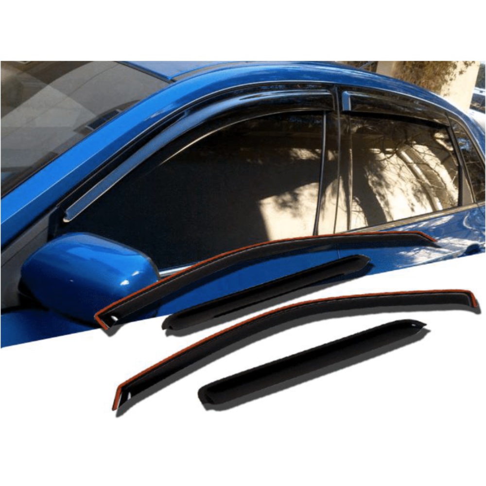 2 Sets Of - In Channel Style Sun Rain Window Visors Visor For 94329