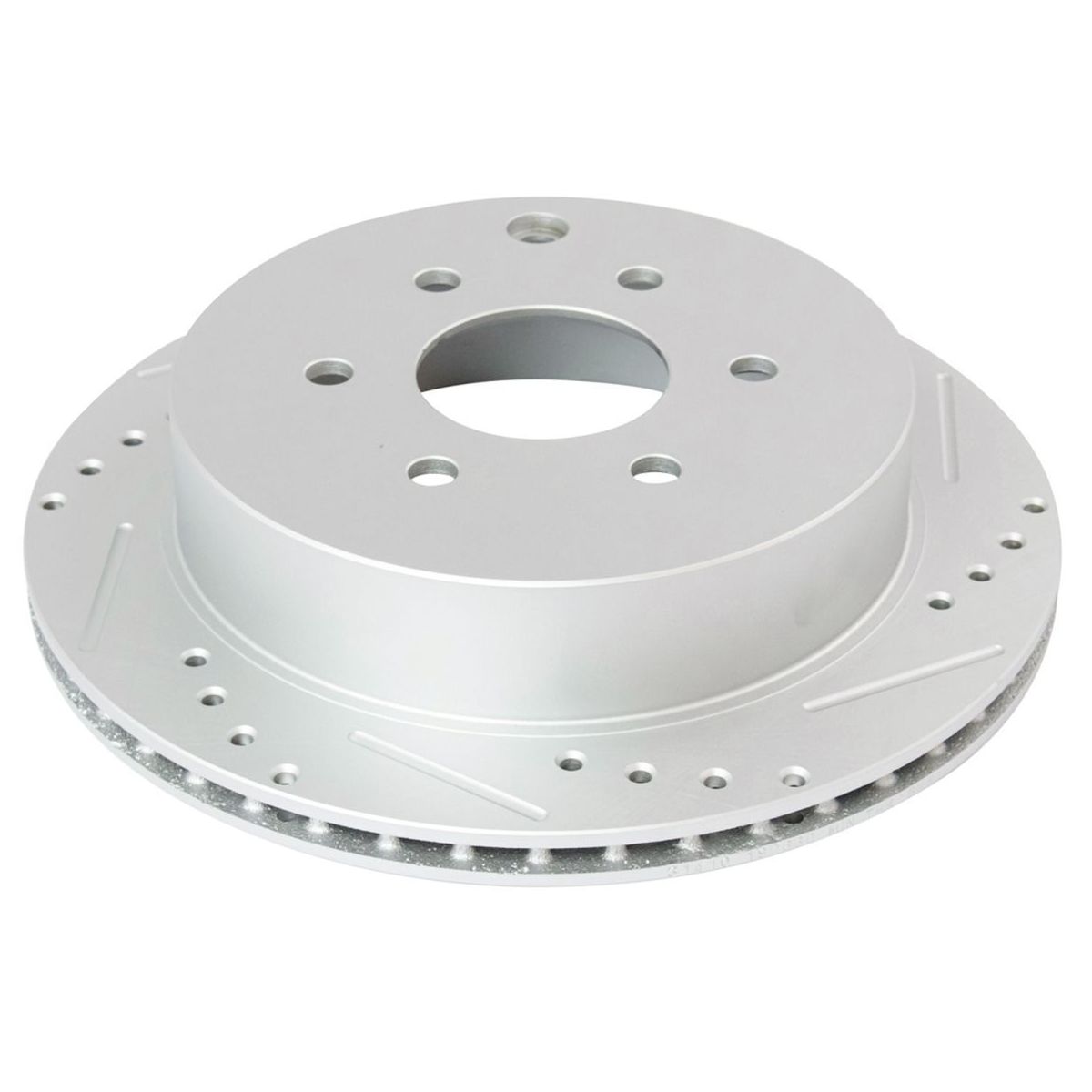 For 05-22 Frontier LE Disc Brake Rotor Drilled & Slotted Rear G-Coated Pair