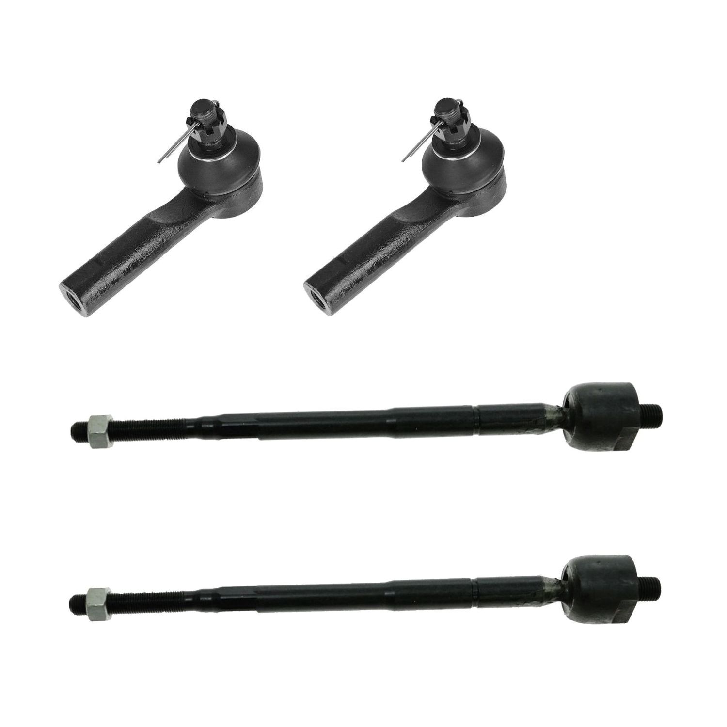 For 98-01 Altima Tie Rod Ends Front Inner Outer Driver & Passenger Set Of 4