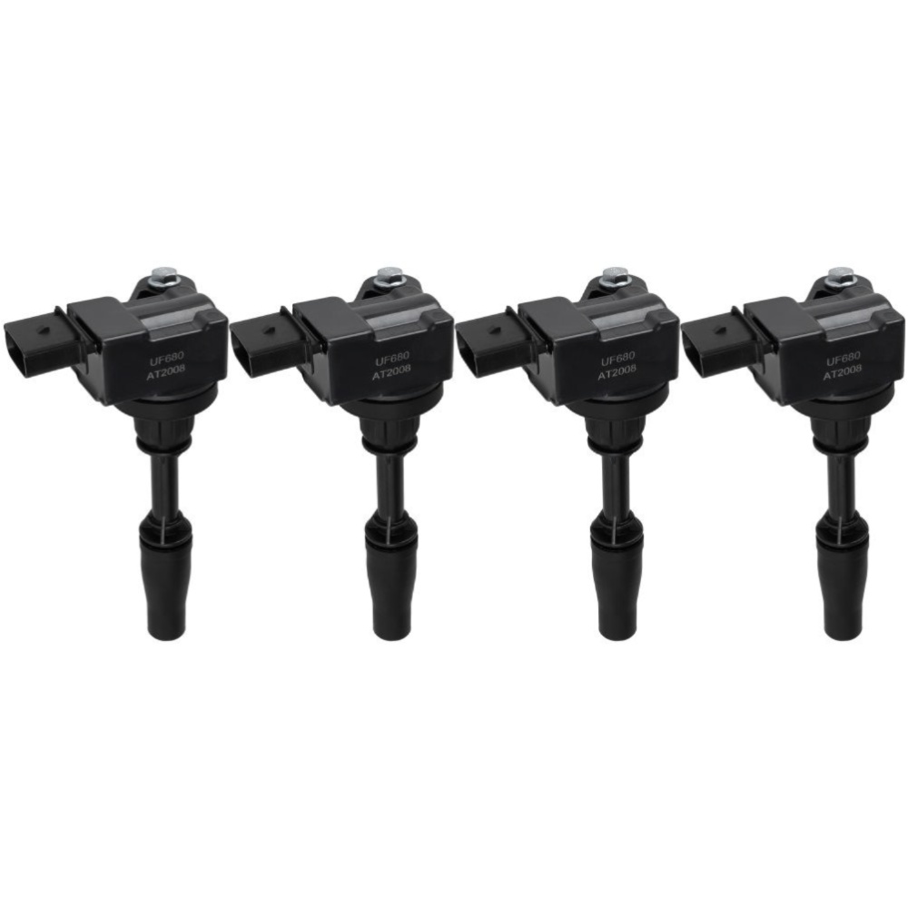 4× UF680 Ignition Coil For Cadillac ATS CT6 CTS Chevy Camaro Impala Malibu Buick