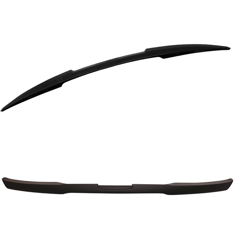 E82 1 Series M4 Painted #475 Black Sapphire Metallic Trunk Spoiler