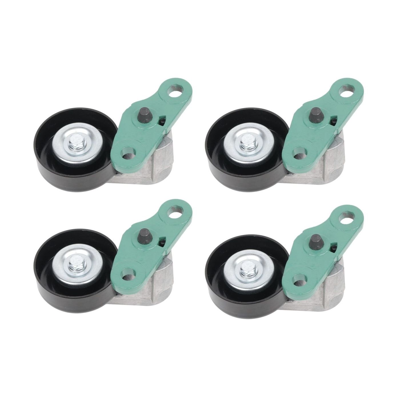 4 Sets Of - For Buick Cadillac Chevrolet GMC Hummer Isuzu Saab 6.0L AC Belt Tensioner