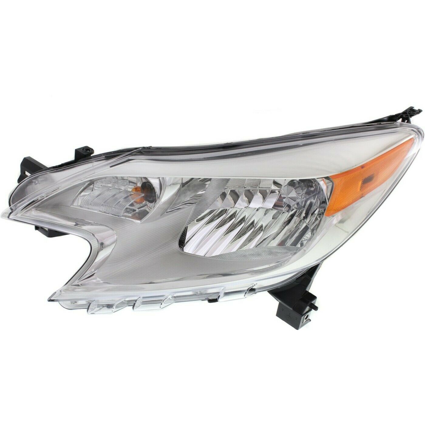Headlight Set For Nissan 14-16 Versa Note Hatchback Left And Right With Bulb 2Pc