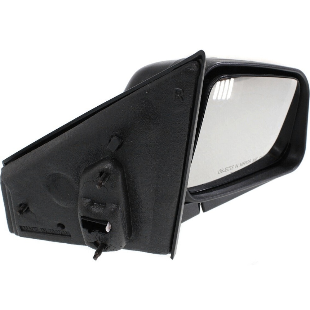 Set Of 2 Mirror Power For 07 Edge Sport Utility Left And Right Textured Black