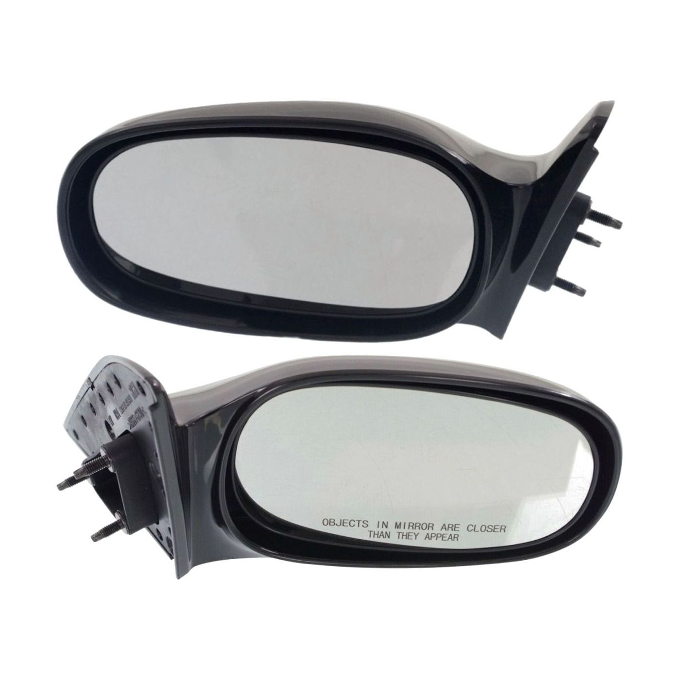 Set Of 2 Mirror Manual For Toyota 98-02 Corolla Sedan Left Right Paintable
