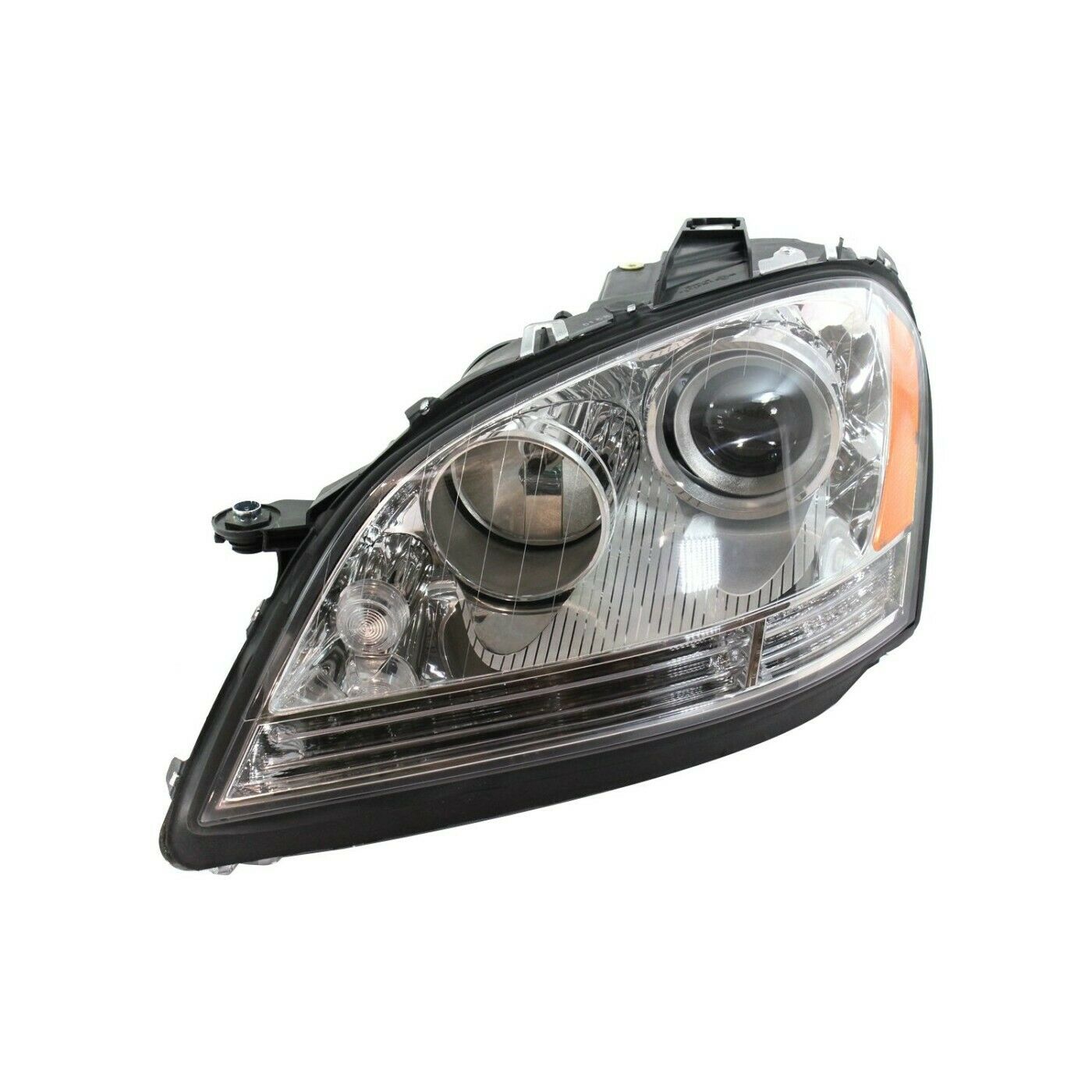 Halogen Headlight Set For 2006-2007 Mercedes Benz ML500 W/ Bulb(s) Pair