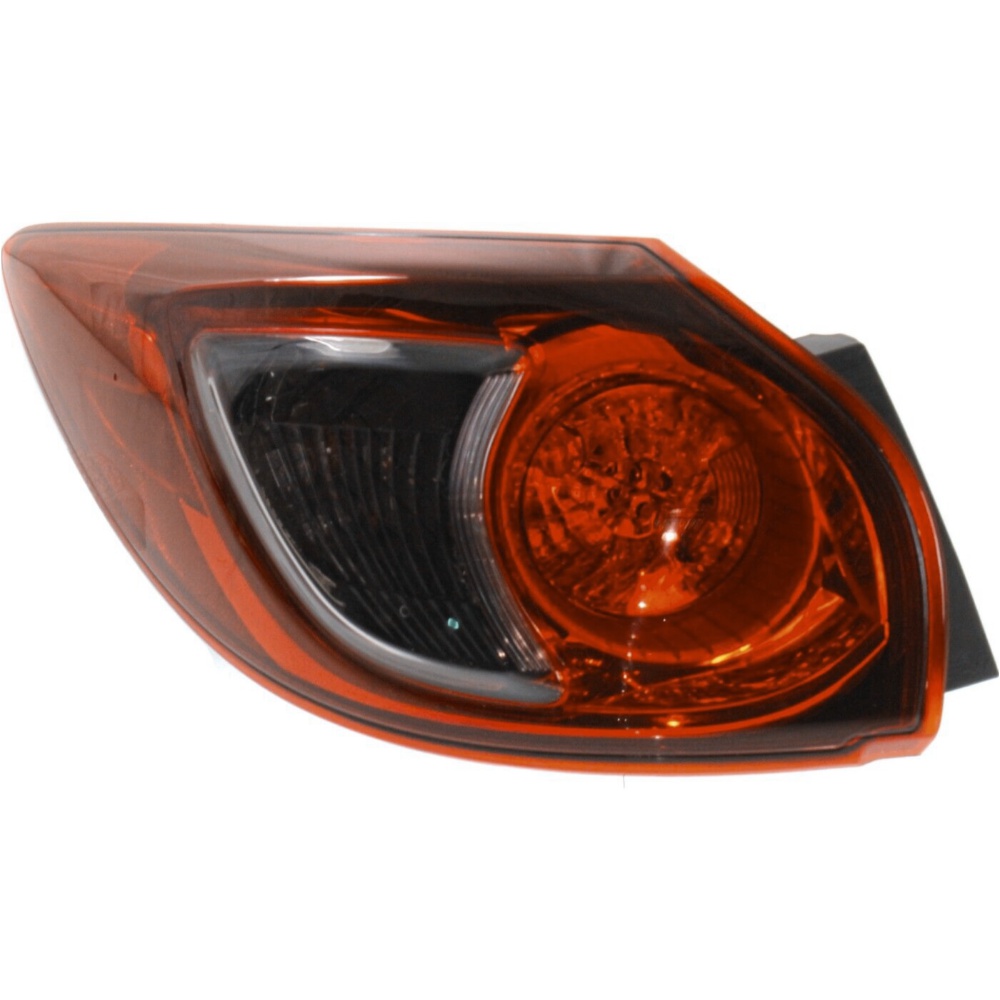 Tail Light For 13-16 CX-5 Driver Side Body Mount Bulb Type Certified