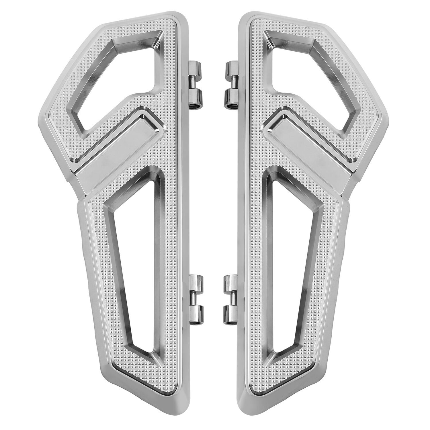 For 11-13 Harley-Davidson Blackline Chrome Front Driver Floorboard Footboard