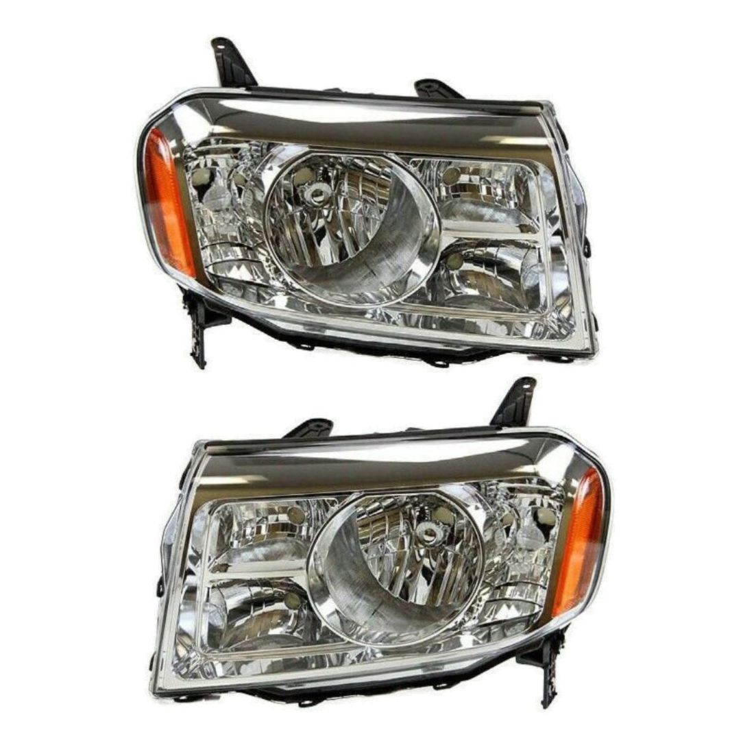 Headlight Set For 09-11 Pilot Sport Utility Touring EX EX-L LX Left & Right 2Pc